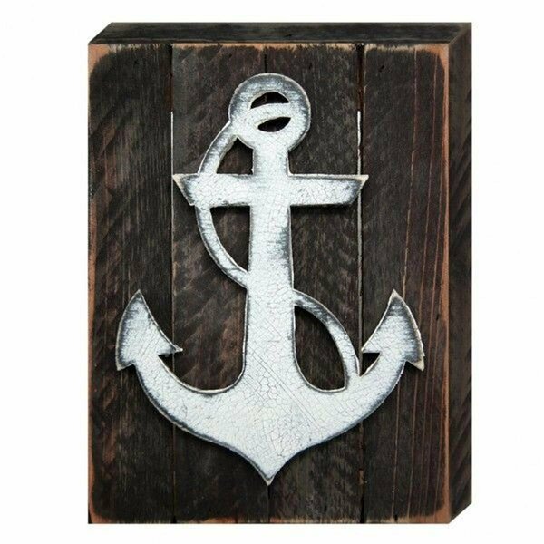 Clean Choice Anchor Nautical Art on Board Wall Decor CL2959939